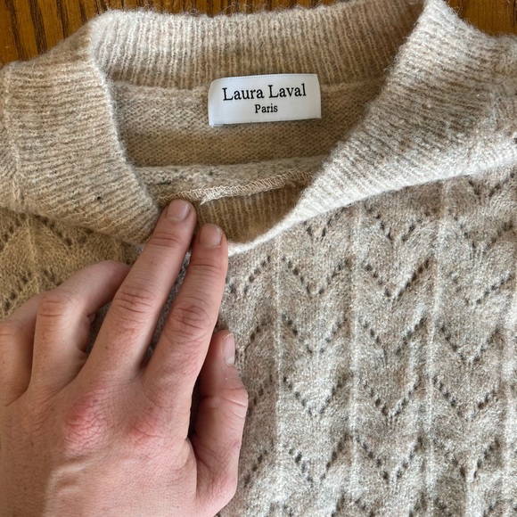 Laura Laval Paris Spring Mohair Sweater - Picture 2 of 3